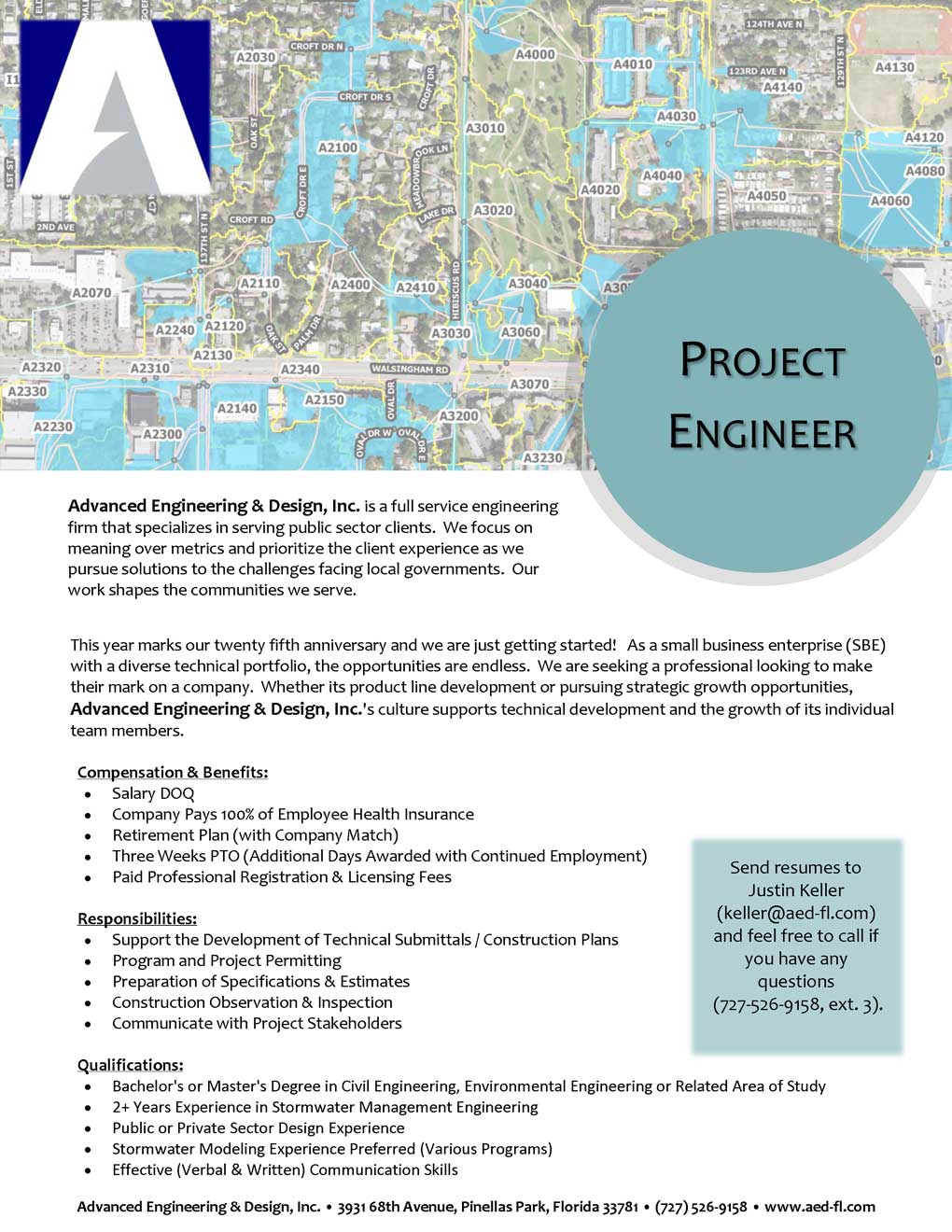Career opening flyer: PE